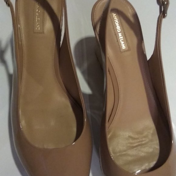 Antonio Melani  Wedge Sandals Patent leather - Picture 3 of 5